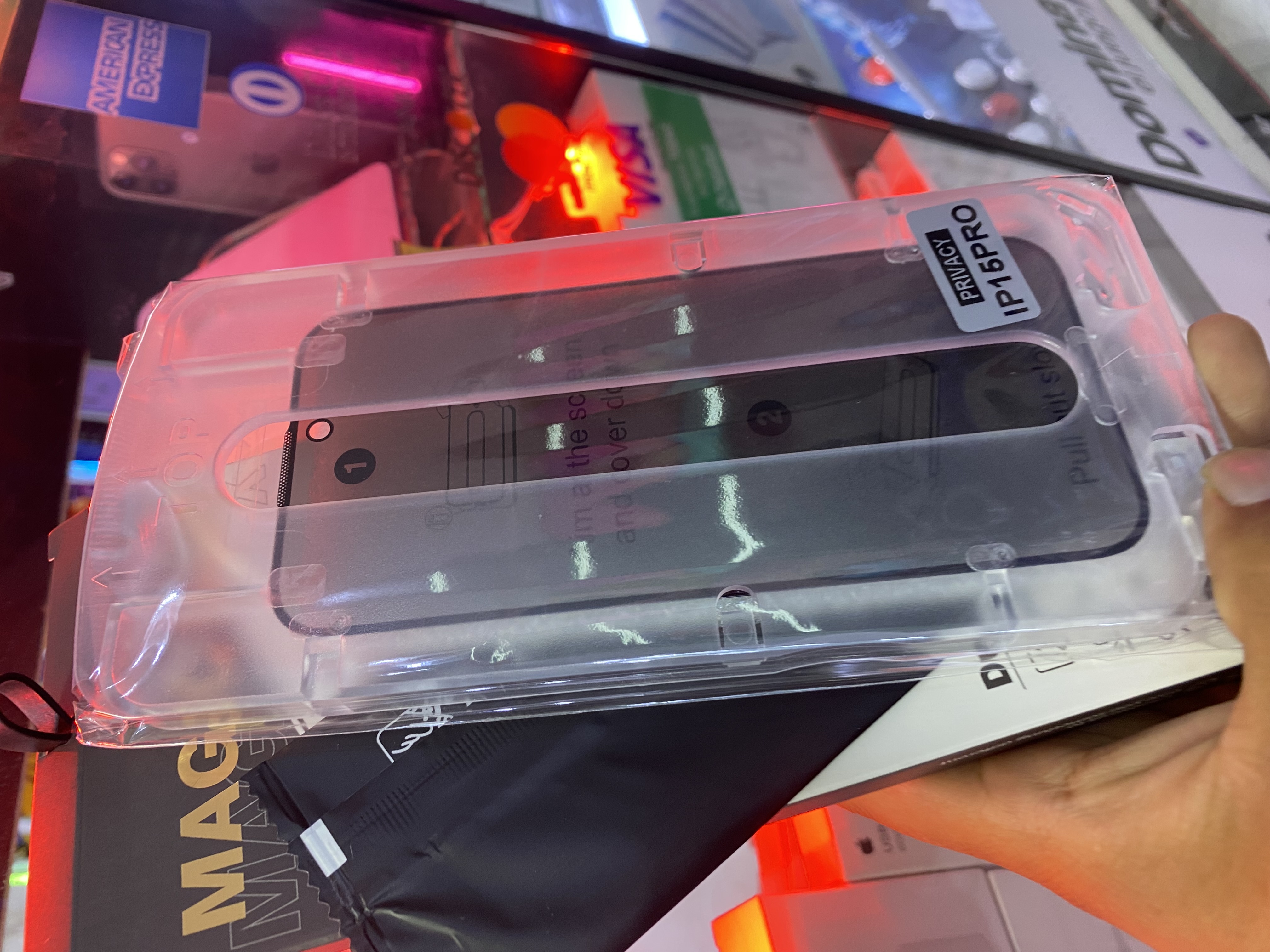 Iphone Mica Vidrio Privacidad