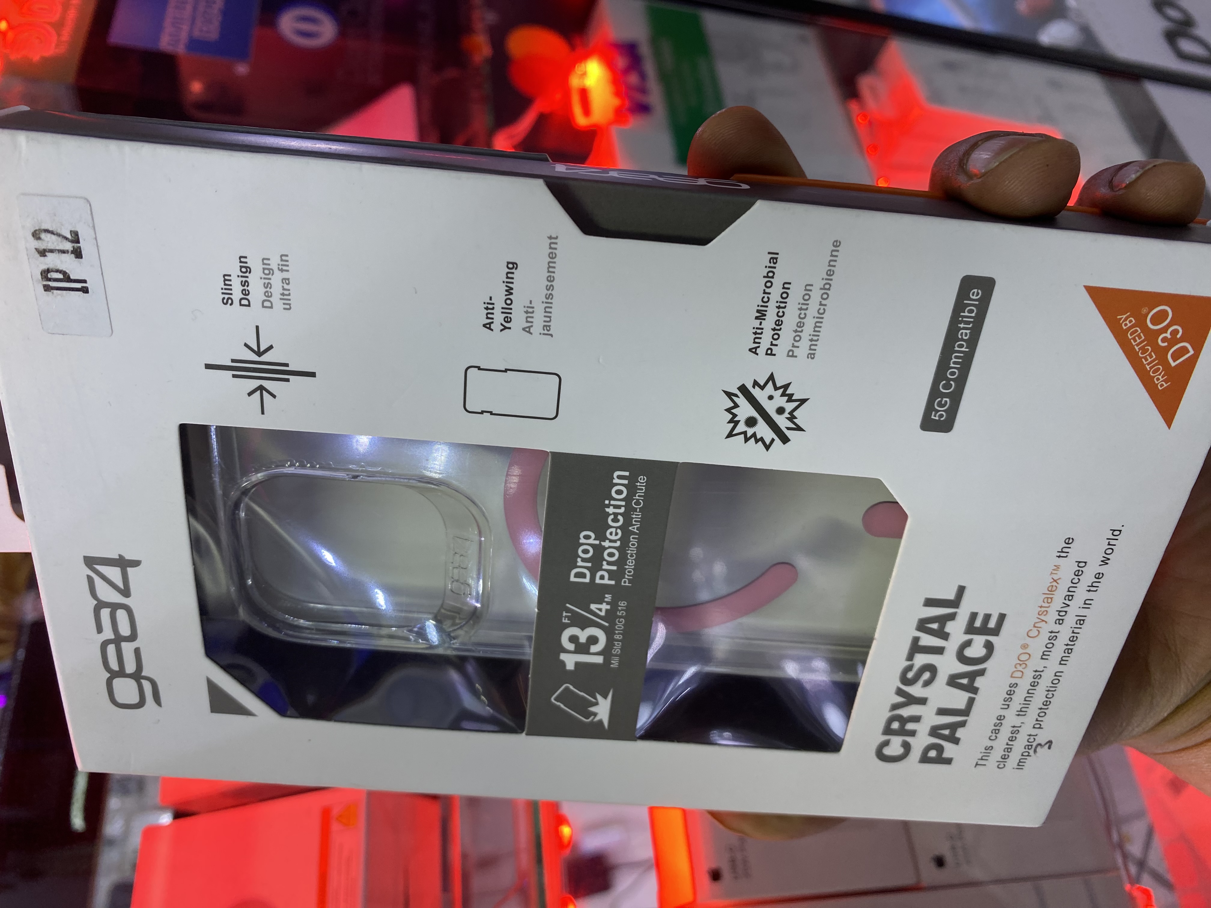 Estuche Iphone Transparente MagSafe